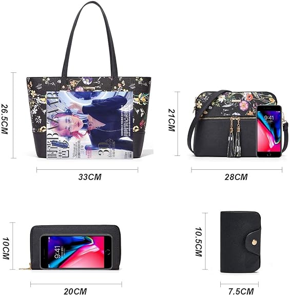 Women Fashion Handbag Tote Bag Shoulder Bag Top Handle Satchel Purse