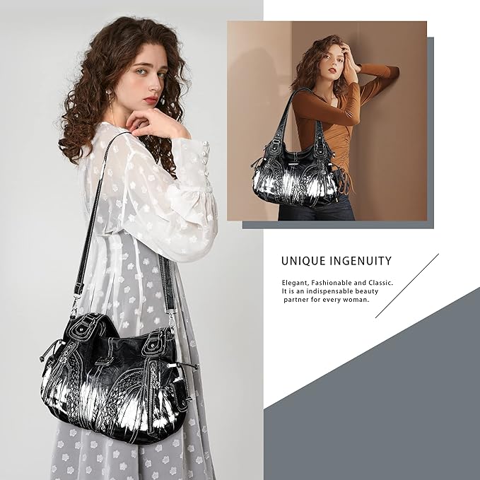 Women Fashion Handbag Tote Bag Shoulder Bag Top Handle Satchel Purse