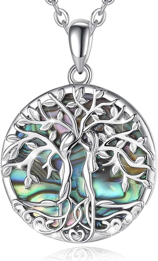 ONE :💎Sister Tree Pendant Necklace Fine Jewelry 💎