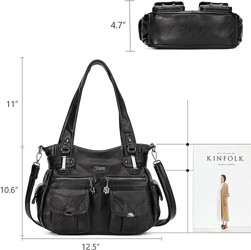 Women Fashion Handbag Tote Bag Shoulder Bag Top Handle Satchel Purse