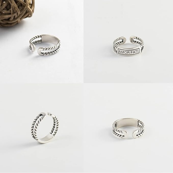 ONE: 925 Sterling Silver High Quality Ring