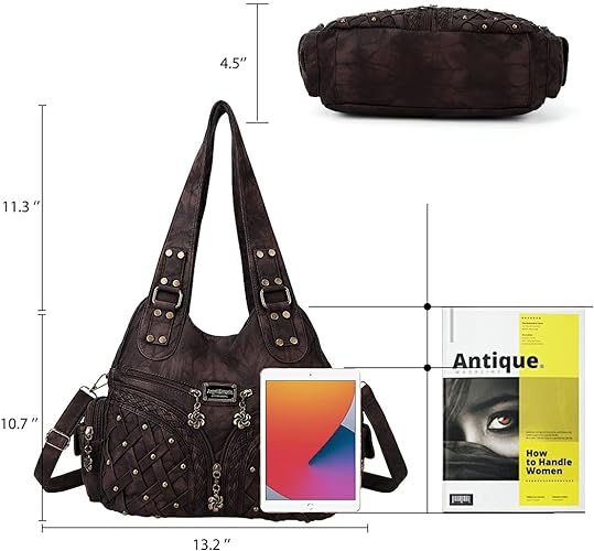 Women Fashion Handbag Tote Bag Shoulder Bag Top Handle Satchel Purse