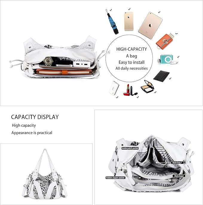 Women Fashion Handbag Tote Bag Shoulder Bag Top Handle Satchel Purse