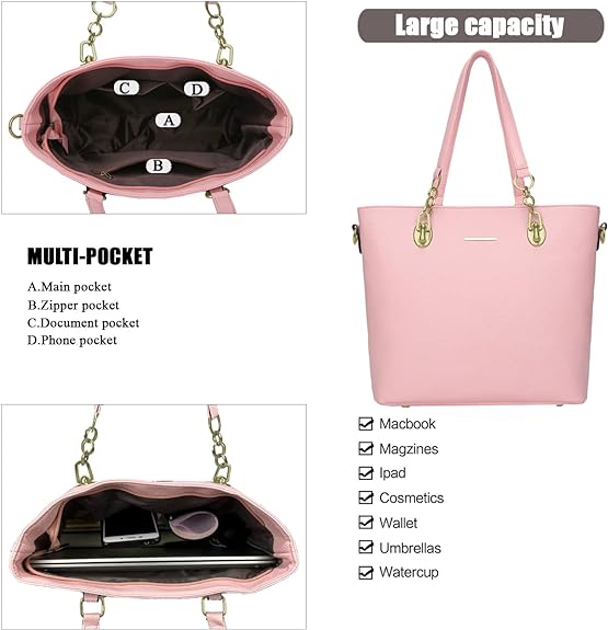 Women Fashion Handbag Tote Bag Shoulder Bag Top Handle Satchel Purse
