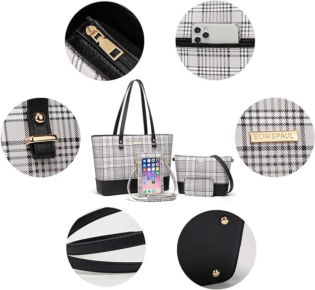 Women Fashion Handbag Tote Bag Shoulder Bag Top Handle Satchel Purse