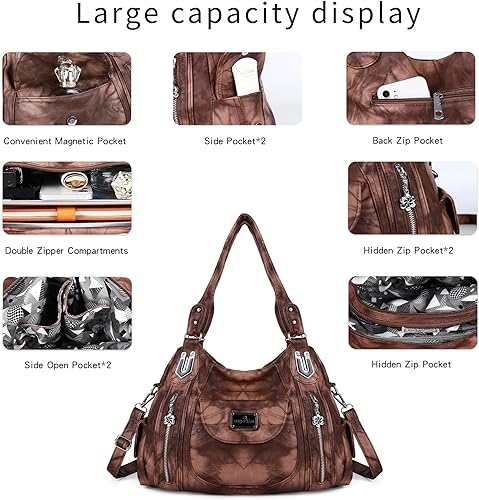 Women Fashion Handbag Tote Bag Shoulder Bag Top Handle Satchel Purse