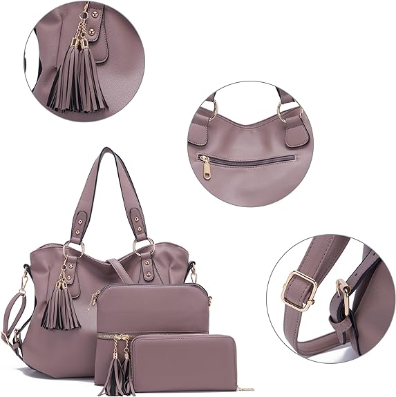 Women Fashion Handbag Tote Bag Shoulder Bag Top Handle Satchel Purse