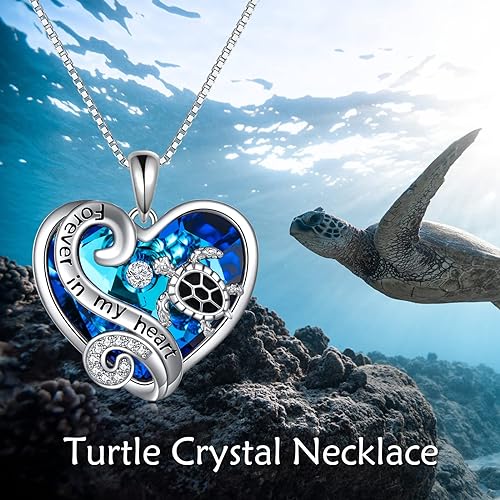 ONE :💎Style: Turtle Pendant Necklace Fine Jewelry 💎