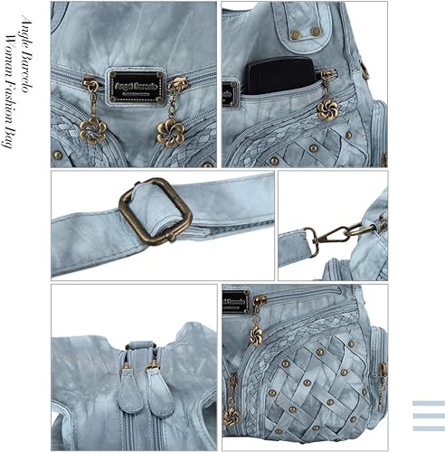 Women Fashion Handbag Tote Bag Shoulder Bag Top Handle Satchel Purse