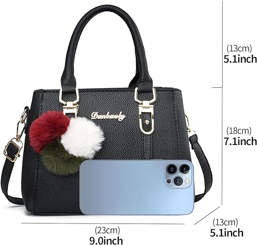 Women Fashion Handbag Tote Bag Shoulder Bag Top Handle Satchel Purse