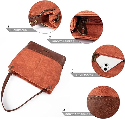 Women Fashion Handbag Tote Bag Shoulder Bag Top Handle Satchel Purse