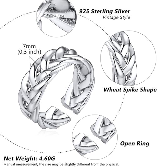 ONE: 925 Sterling Silver High Quality Ring