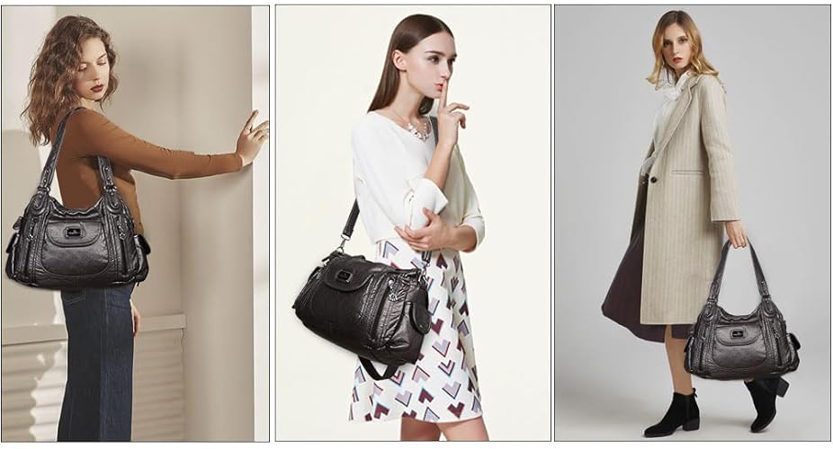 Women Fashion Handbag Tote Bag Shoulder Bag Top Handle Satchel Purse