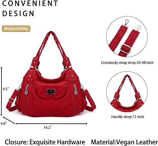 Women Fashion Handbag Tote Bag Shoulder Bag Top Handle Satchel Purse