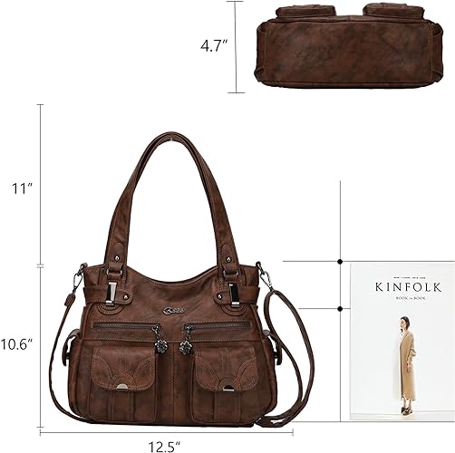 Women Fashion Handbag Tote Bag Shoulder Bag Top Handle Satchel Purse