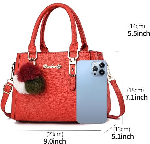 Women Fashion Handbag Tote Bag Shoulder Bag Top Handle Satchel Purse