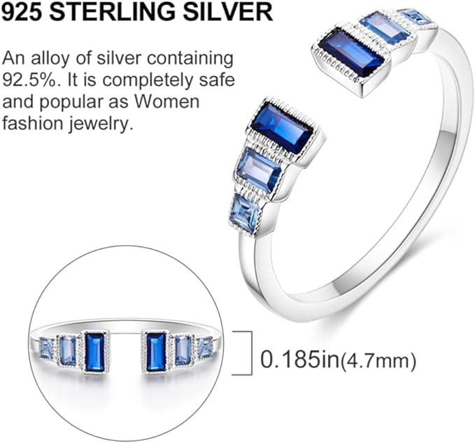 ONE: 925 Sterling Silver High Quality Ring
