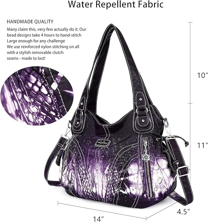 Women Fashion Handbag Tote Bag Shoulder Bag Top Handle Satchel Purse