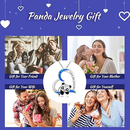 ONE: Love Heart Pendant Necklace Style: I LOVE YOU FOREVER