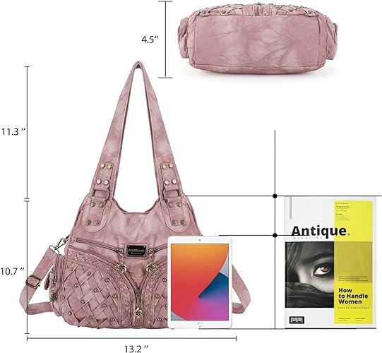 Women Fashion Handbag Tote Bag Shoulder Bag Top Handle Satchel Purse