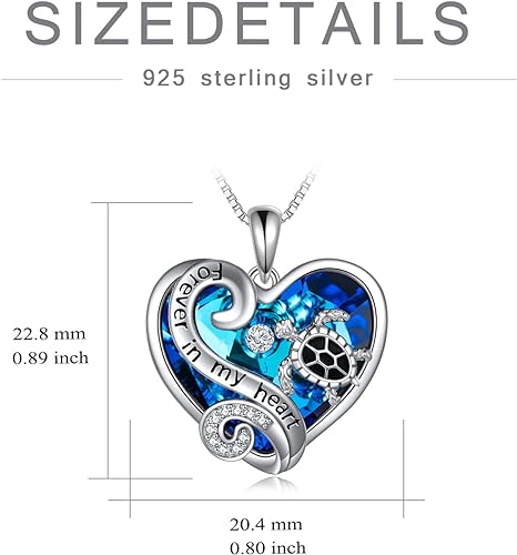 ONE :💎Style: Turtle Pendant Necklace Fine Jewelry 💎
