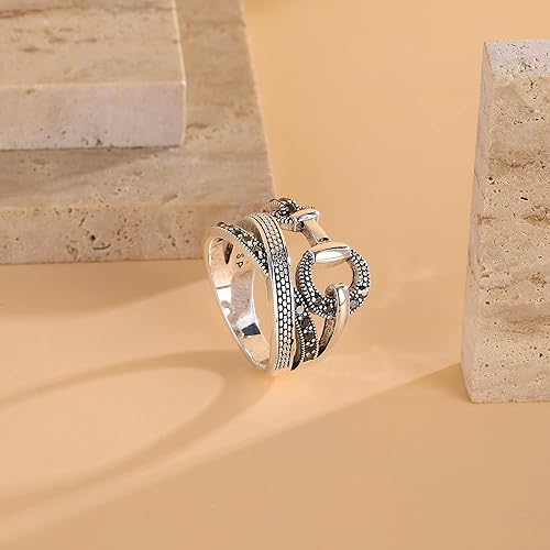 0NE: 925 Sterling Silver High Quality Ring