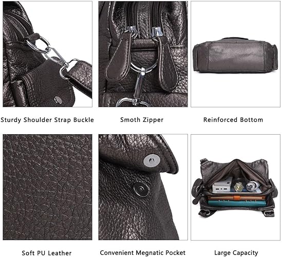 Women Fashion Handbag Tote Bag Shoulder Bag Top Handle Satchel Purse