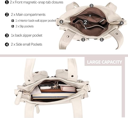 Women Fashion Handbag Tote Bag Shoulder Bag Top Handle Satchel Purse