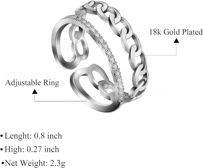 ONE: 925 Sterling Silver High Quality Ring