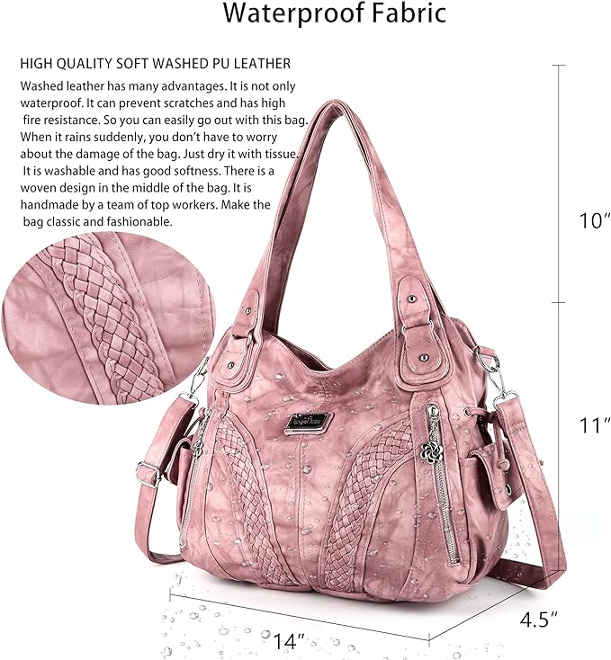 Women Fashion Handbag Tote Bag Shoulder Bag Top Handle Satchel Purse