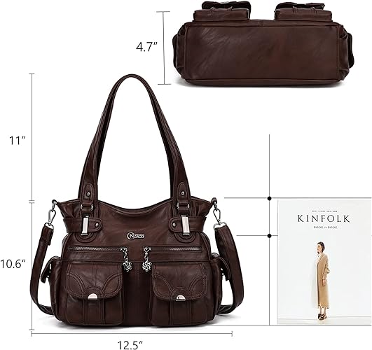 Women Fashion Handbag Tote Bag Shoulder Bag Top Handle Satchel Purse