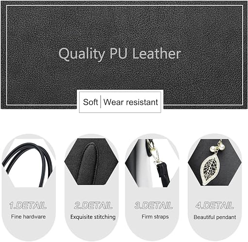 Women Fashion Handbag Tote Bag Shoulder Bag Top Handle Satchel Purse