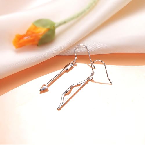 ONE: Style: BOW & ARROW HOOK Earrings Earring 925 Sterling Silver