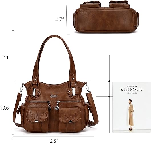 Women Fashion Handbag Tote Bag Shoulder Bag Top Handle Satchel Purse