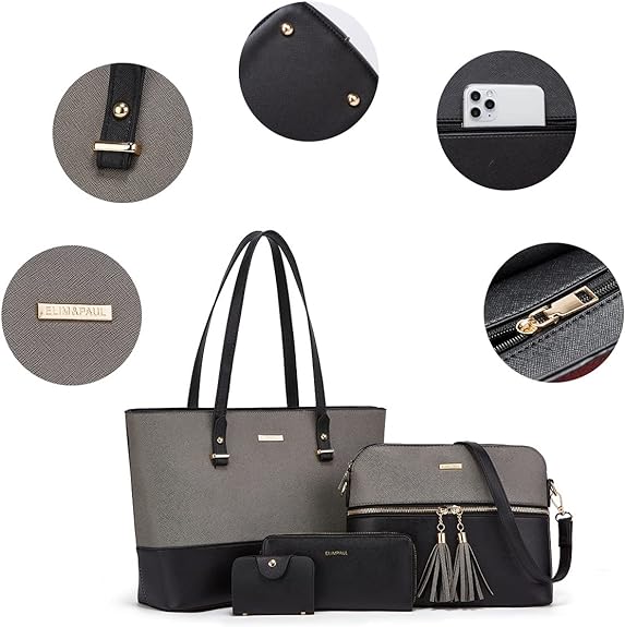 Women Fashion Handbag Tote Bag Shoulder Bag Top Handle Satchel Purse