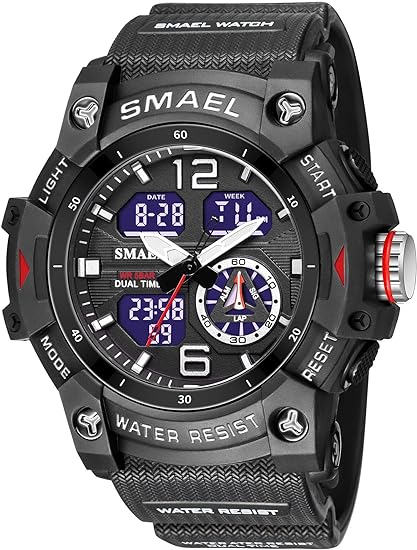 ONE: Men's Watches Multi Function Military S-Shock Sports Watch LED Digital Waterproof