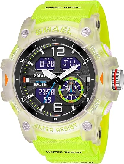 ONE: Men's Watches Multi Function Military S-Shock Sports Watch LED Digital Waterproof