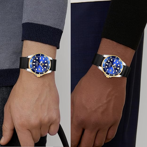 Watch with military time and second hand sales