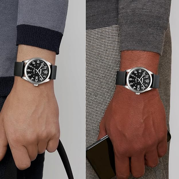 Analog Quartz Sports Unisex Watch 30M Waterproof Watch for Men Women Nurse Medical Professionals-Military Time with Second Hand Glowing Easy to Read Dial Wrist Watch