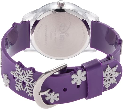 ONE: Disney Frozen Kids' Plastic Time Teacher Analog Quartz 3D Strap Watch - For the Disney Lover: Disney