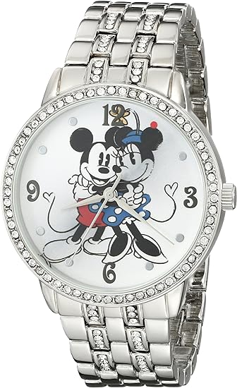 ONE: ONE: Disney Adult Classic Metal Bracelet Analog Quartz Watch