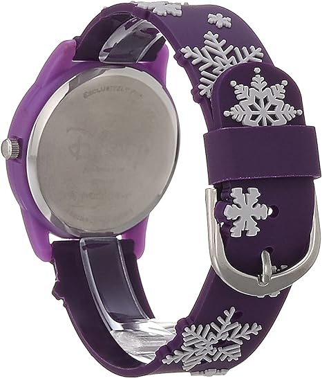 ONE: Disney Frozen Kids' Plastic Time Teacher Analog Quartz 3D Strap Watch - For the Disney Lover: Disney