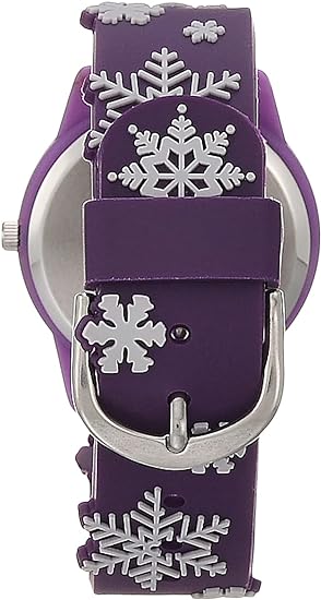 ONE: Disney Frozen Kids' Plastic Time Teacher Analog Quartz 3D Strap Watch - For the Disney Lover: Disney