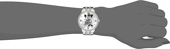ONE: ONE: Disney Adult Classic Metal Bracelet Analog Quartz Watch