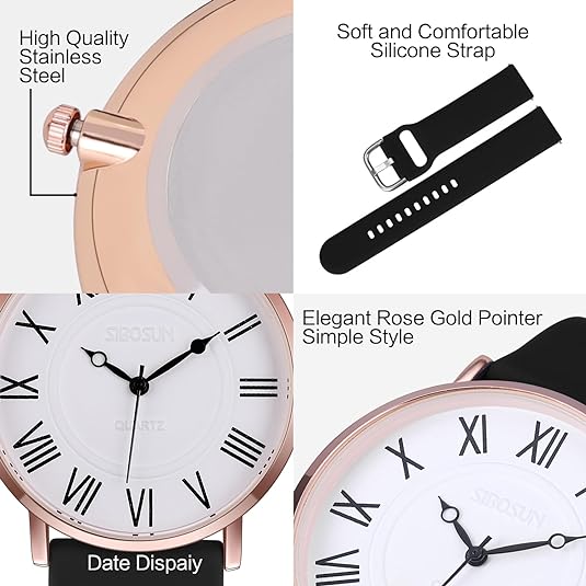ONE: Luxury Wrist Watch Minimalist Men Square Dial Business Style Leather Strap Quartz Analog