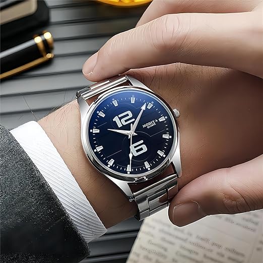 ONE: Men's Casual Classic Luxury Wrist Watch, Analog Quartz Stainless Steel