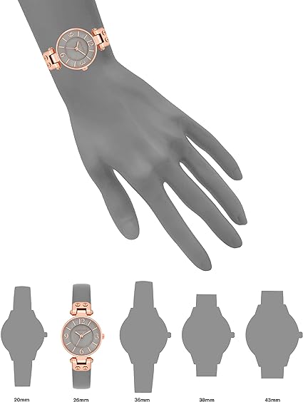 ONE:   Ladies Dress Watch Leather Strap