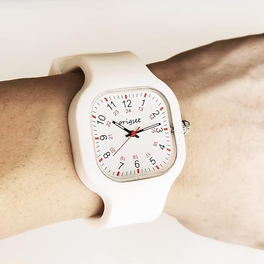 ONE: Wrist Watch Easy to Read  Style for nurses medical teachers nursing student professionals clinic hospital women men unisex