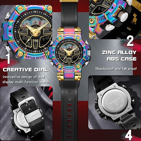 ONE: Men's Outdoor Electronic Military Outdoor Sports Watch