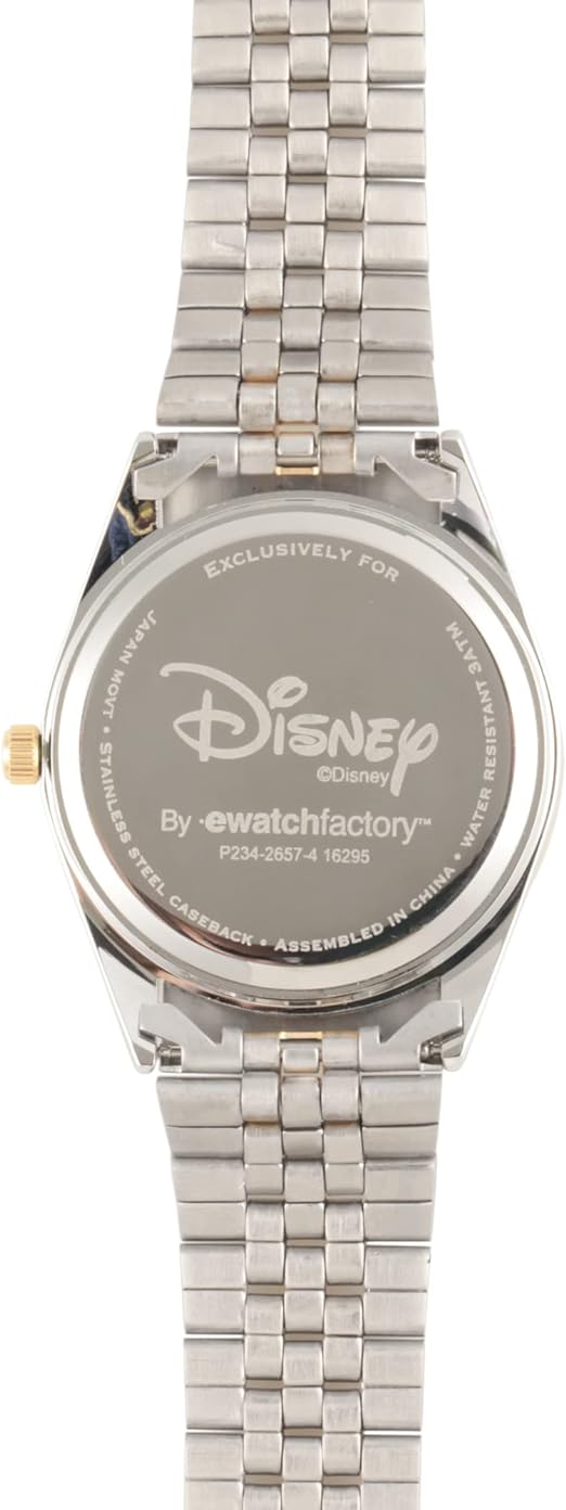 ONE: Disney Adult Classic Metal Bracelet Analog Quartz Watch